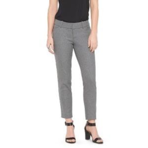 Cropped Ankle Pants NEW 8 Modern Fit Mid Rise Slim Hip Thigh Stretch Trousers